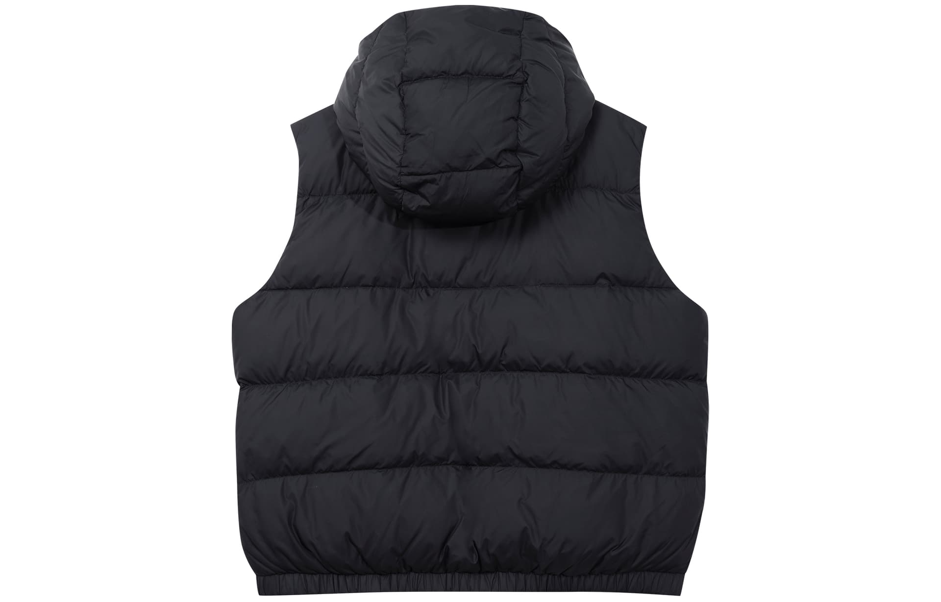 The North Face Logo Print Zip Hoodie Vest Black - изображение 2