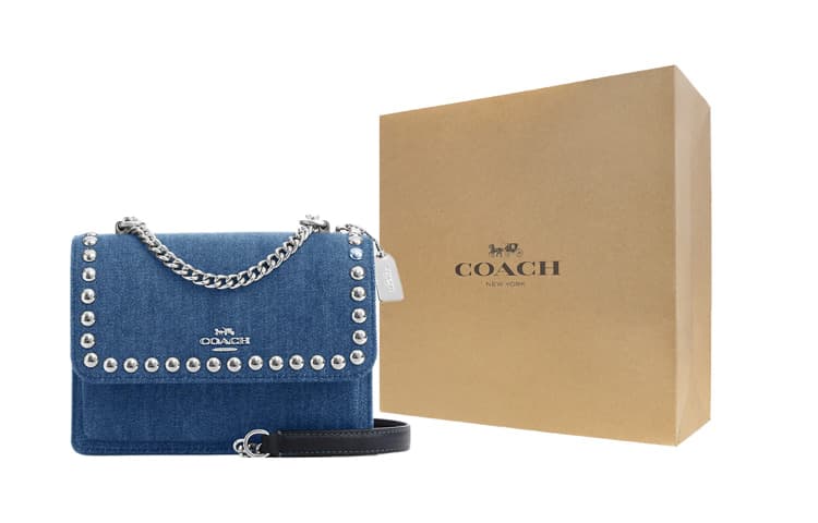 Сумка через плечо COACH Klare 18 Denim Blue - изображение 1