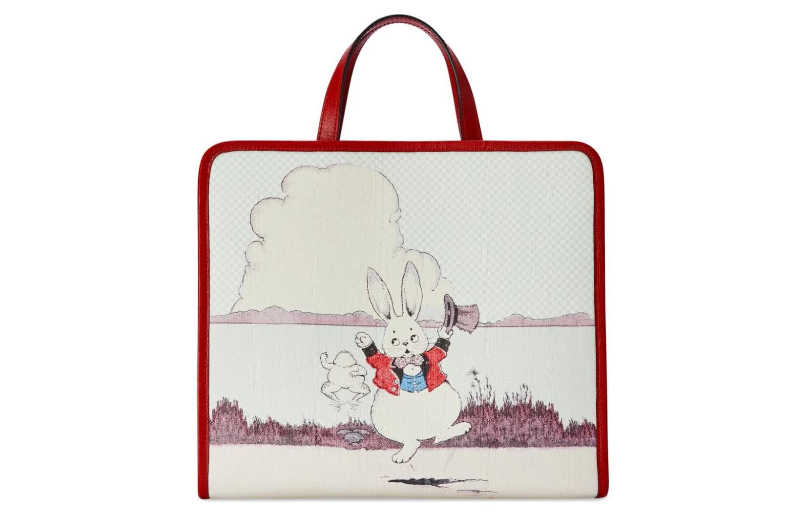 Сумка Gucci Canvas Tote Bag Kids Multicolor - изображение 4