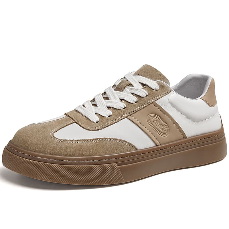 Кроссовки CAMEL Retro Leather Sneakers - изображение 2