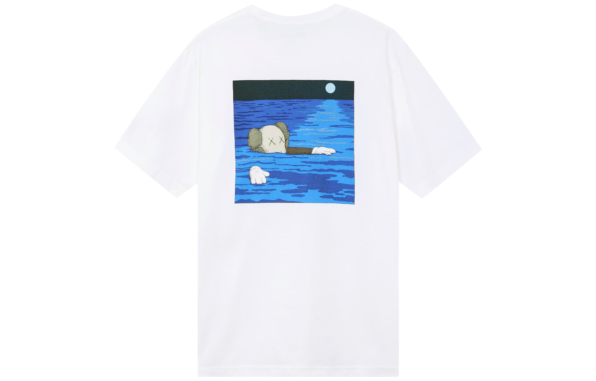 Футболка UNIQLO x Kaws SS23 T-Shirt White - изображение 2