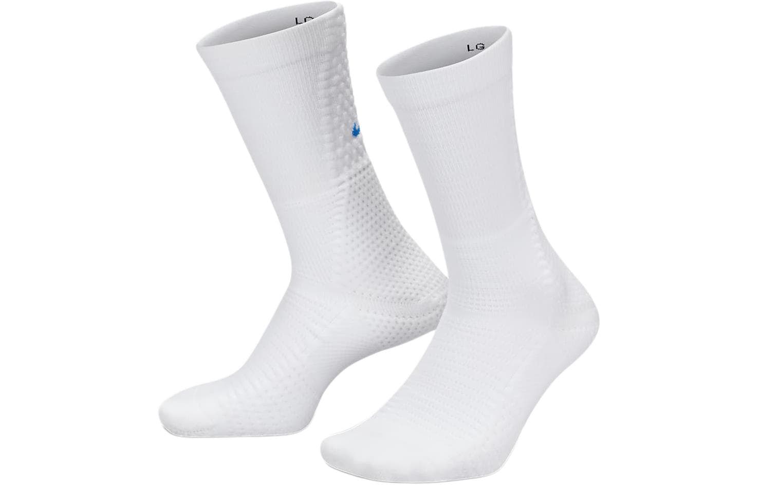 Носки NIKE DRI-FIT 1 шт (белый) Унисекс Высокие носки - изображение 3