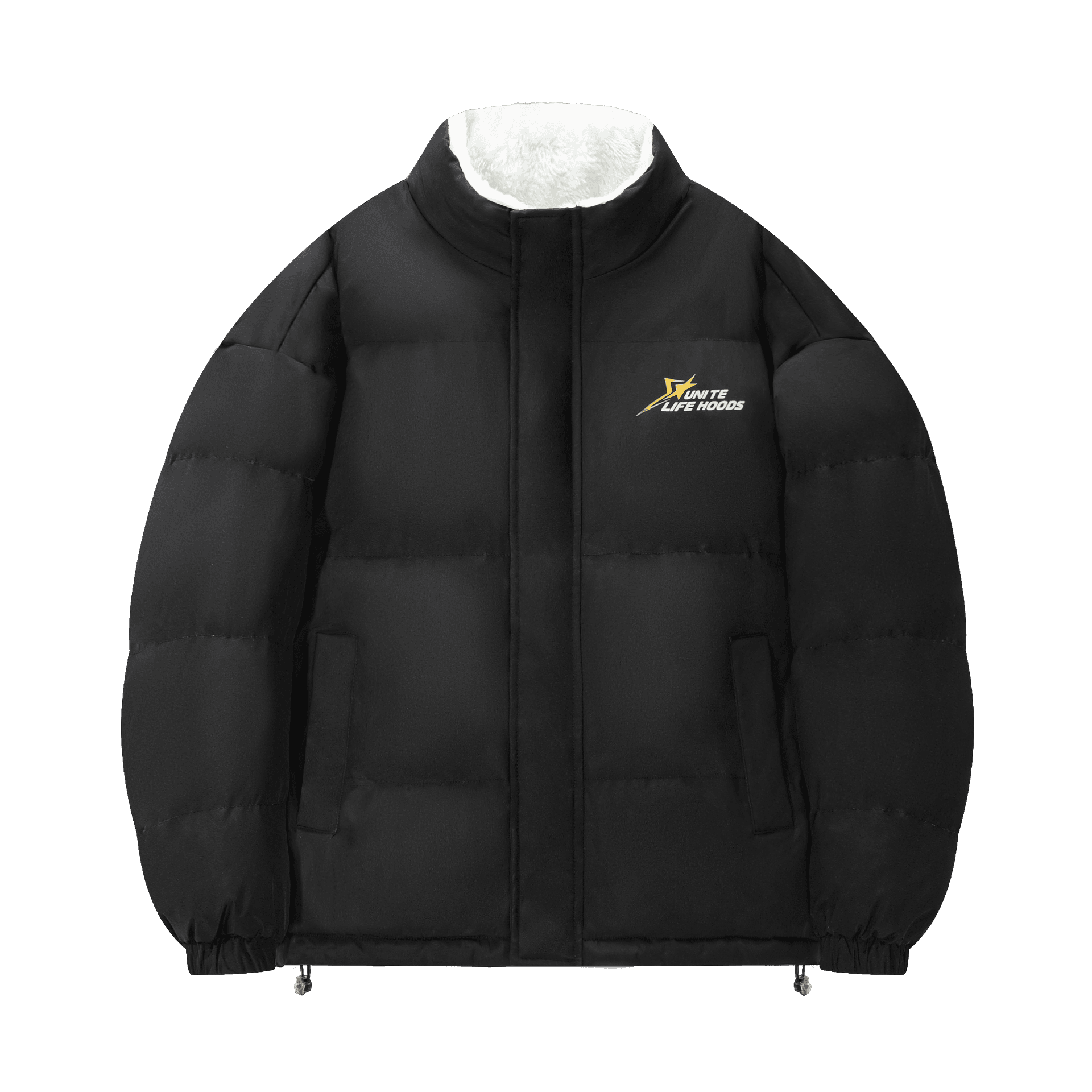 Зимняя куртка пуховик Unite Life HOODS logo - изображение 2