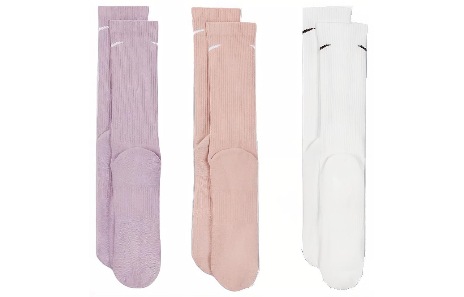 Носки Nike Cushioned Crew Socks White/Purple/Orange - изображение 2