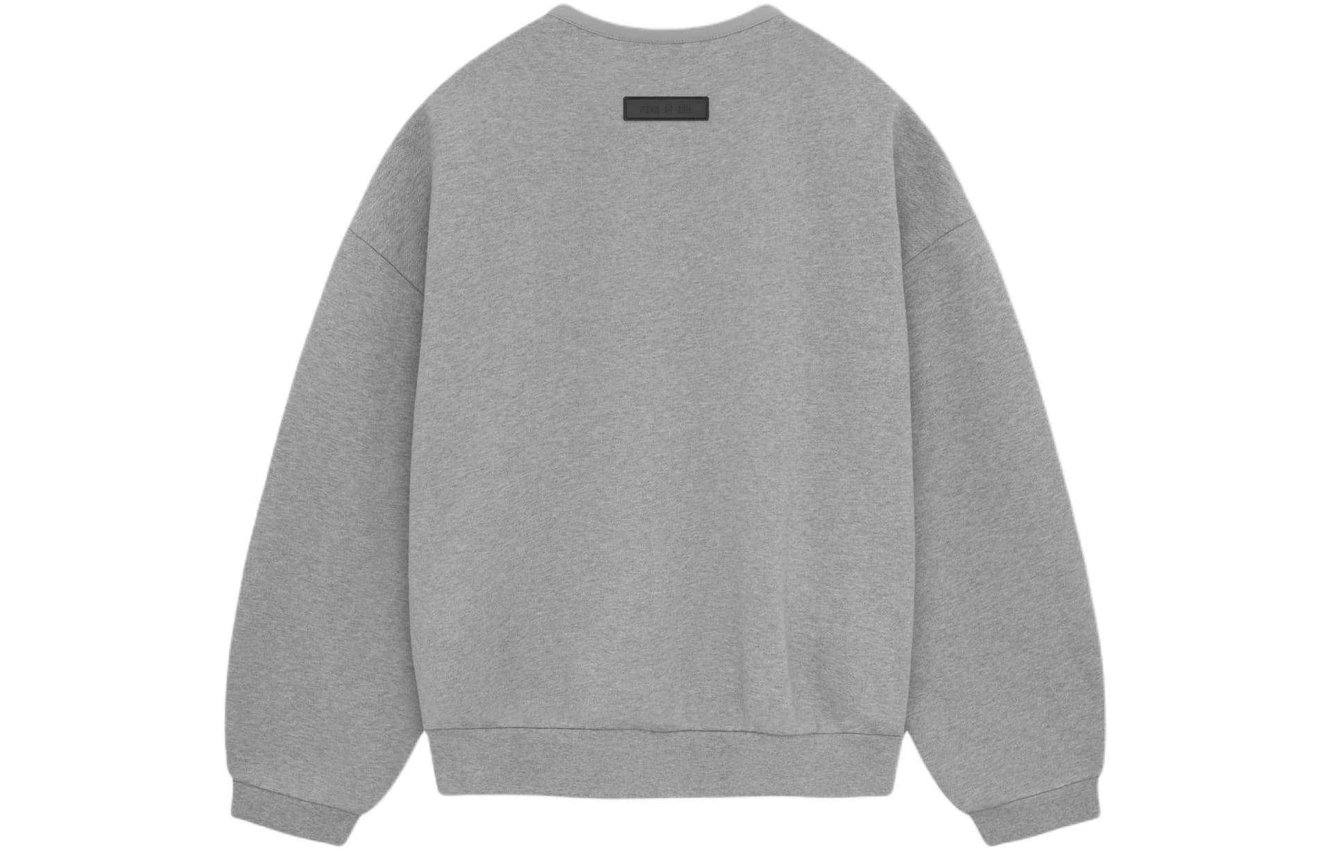 Fear of God Essentials SS24 Kids Crewneck Dark Heather Oatmeal - изображение 2