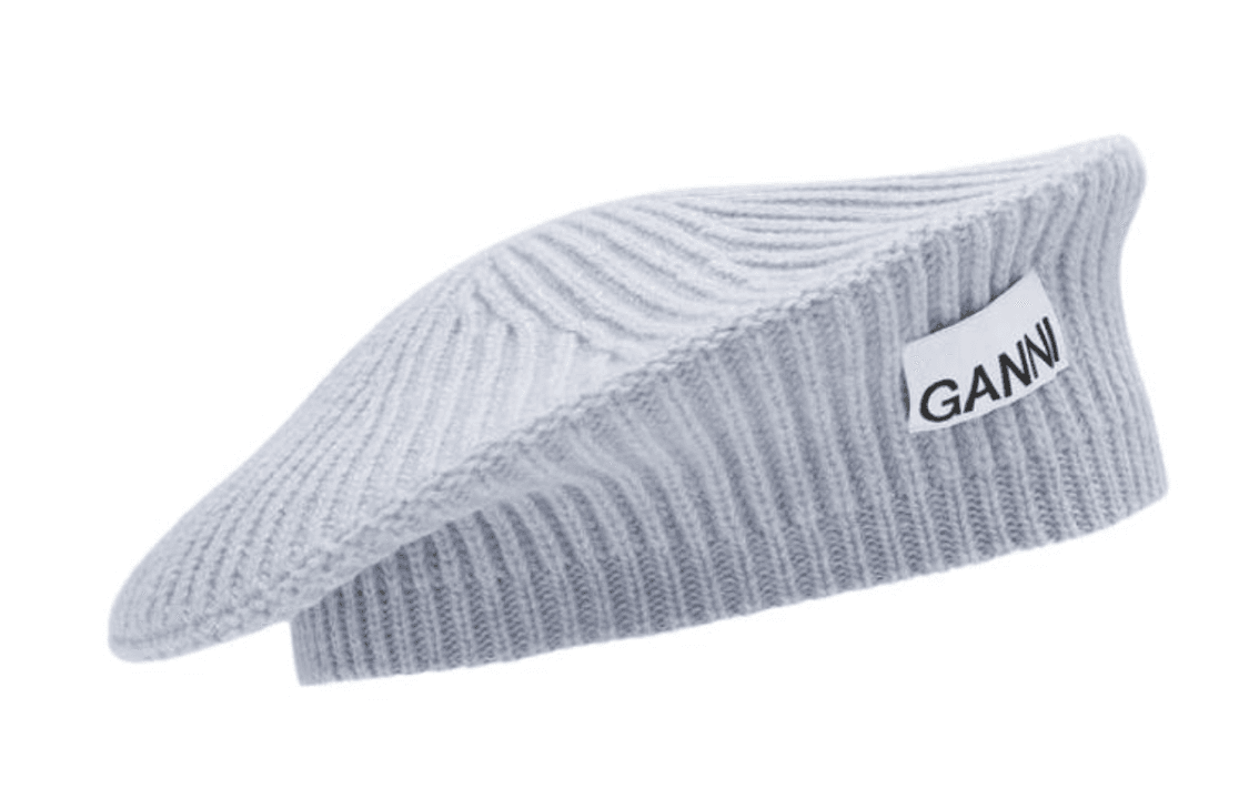 Берет GANNI Logo - изображение 1