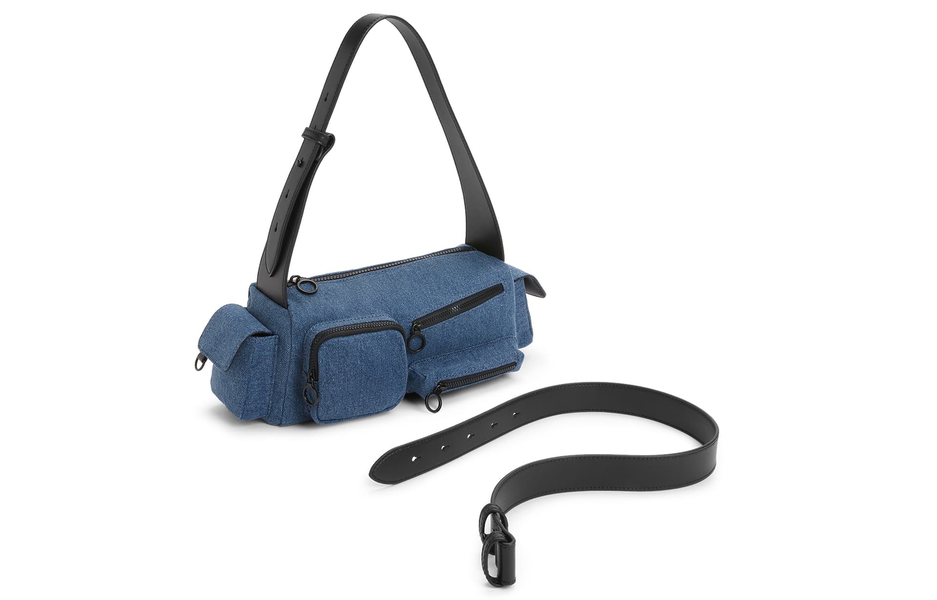 Мини-сумка CHARLESKEITH PU Denim Blue - изображение 3