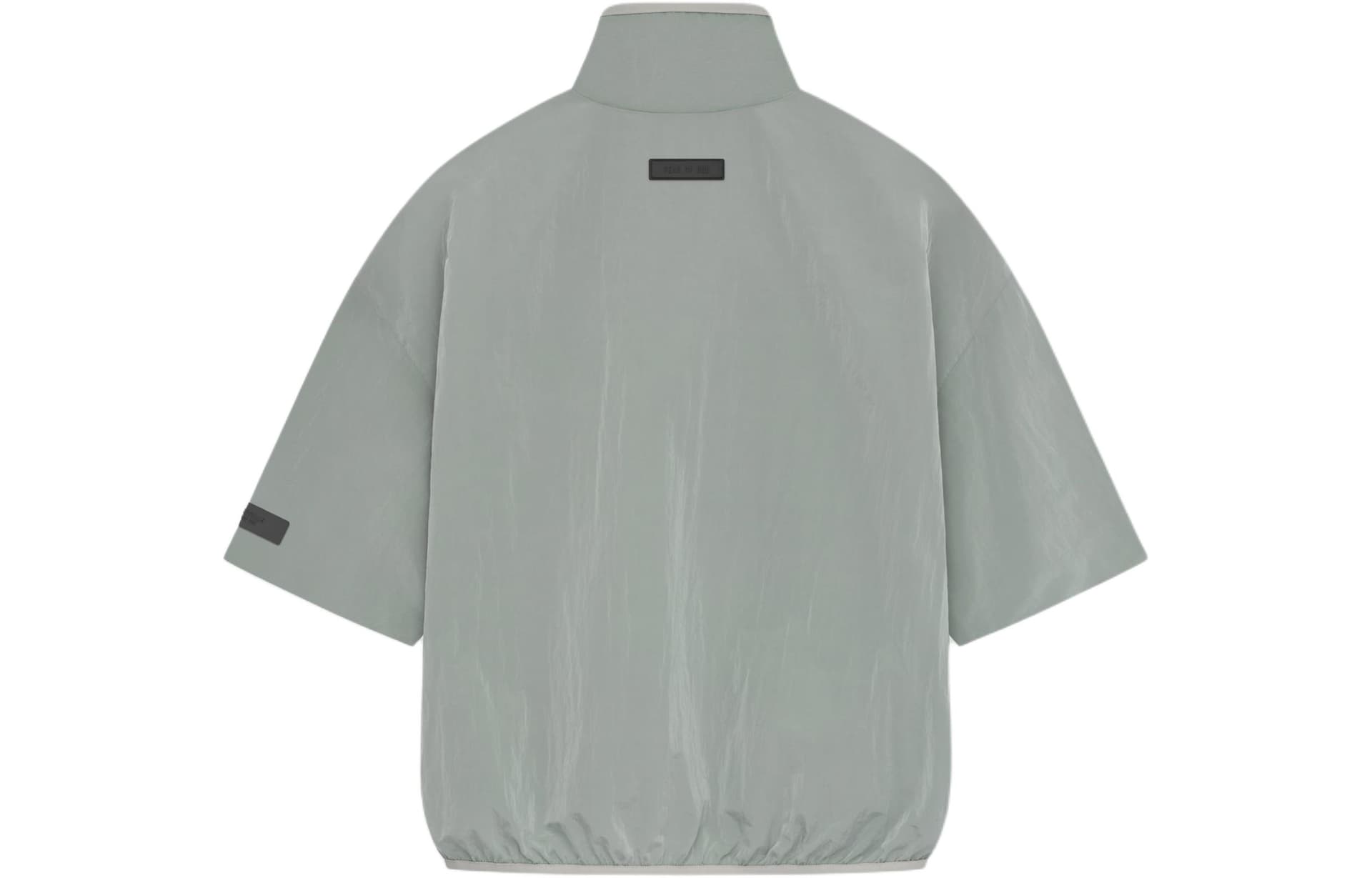 Рубашка Fear of God Essentials SS24 Halfzip Mockneck Shirt Seal - изображение 2