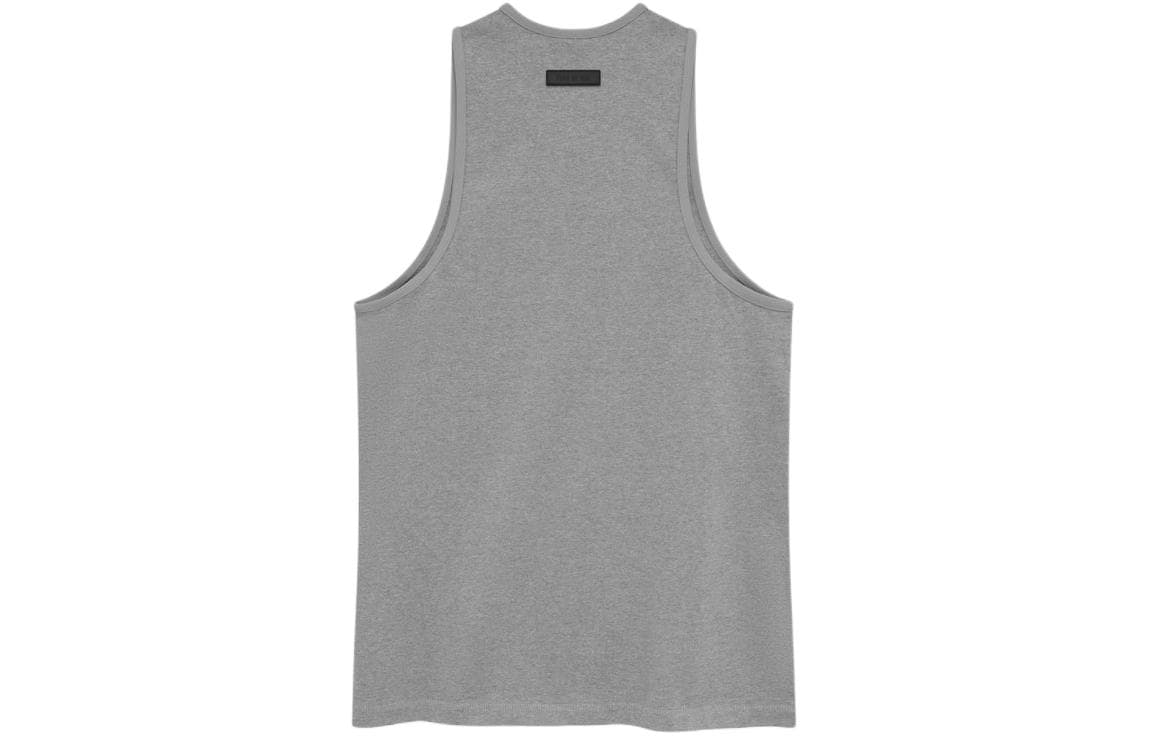 Майка Fear of God Essentials SS24 Tank Top U DARK HEATHER OATMEAL - изображение 2