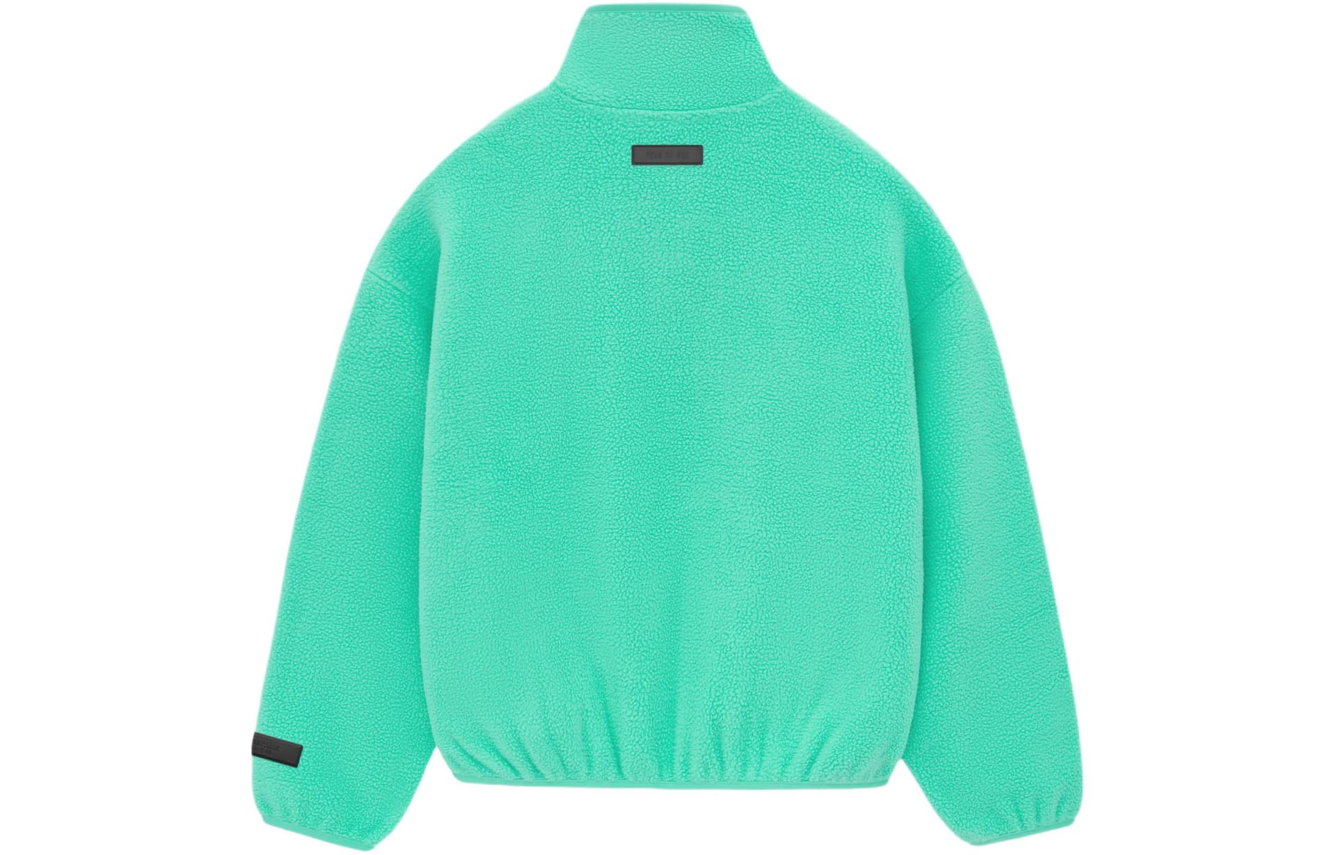 Худи Fear of God Essentials SS24 Polar Fleece Halfzip Mockneck MINT LEAF - изображение 2