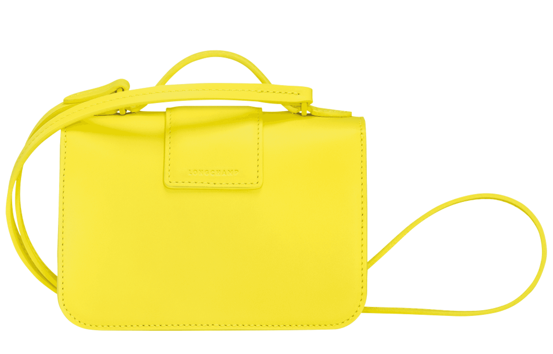 Сумка LONGCHAMP Box-Trot 17 Yellow - изображение 5