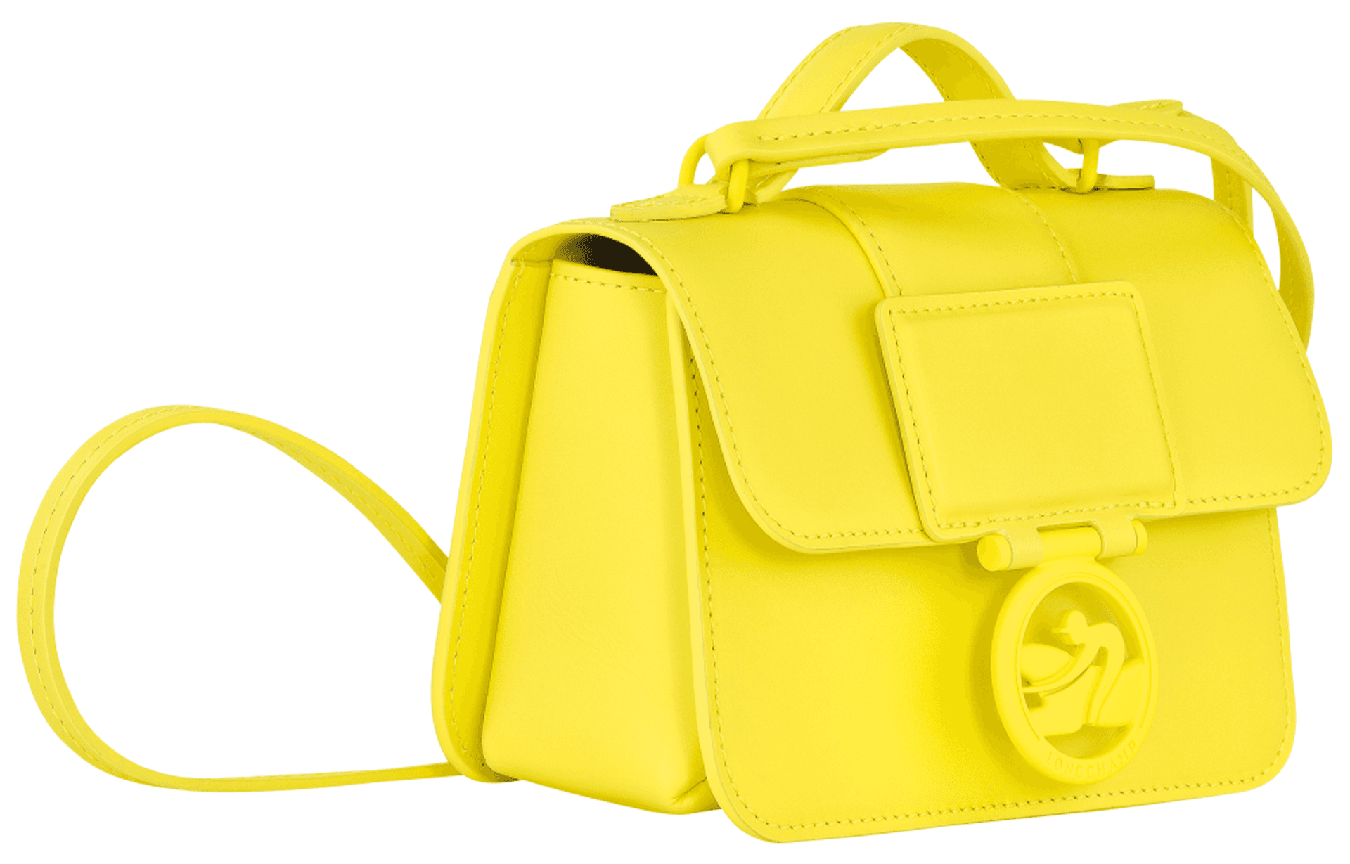 Сумка LONGCHAMP Box-Trot 17 Yellow - изображение 3
