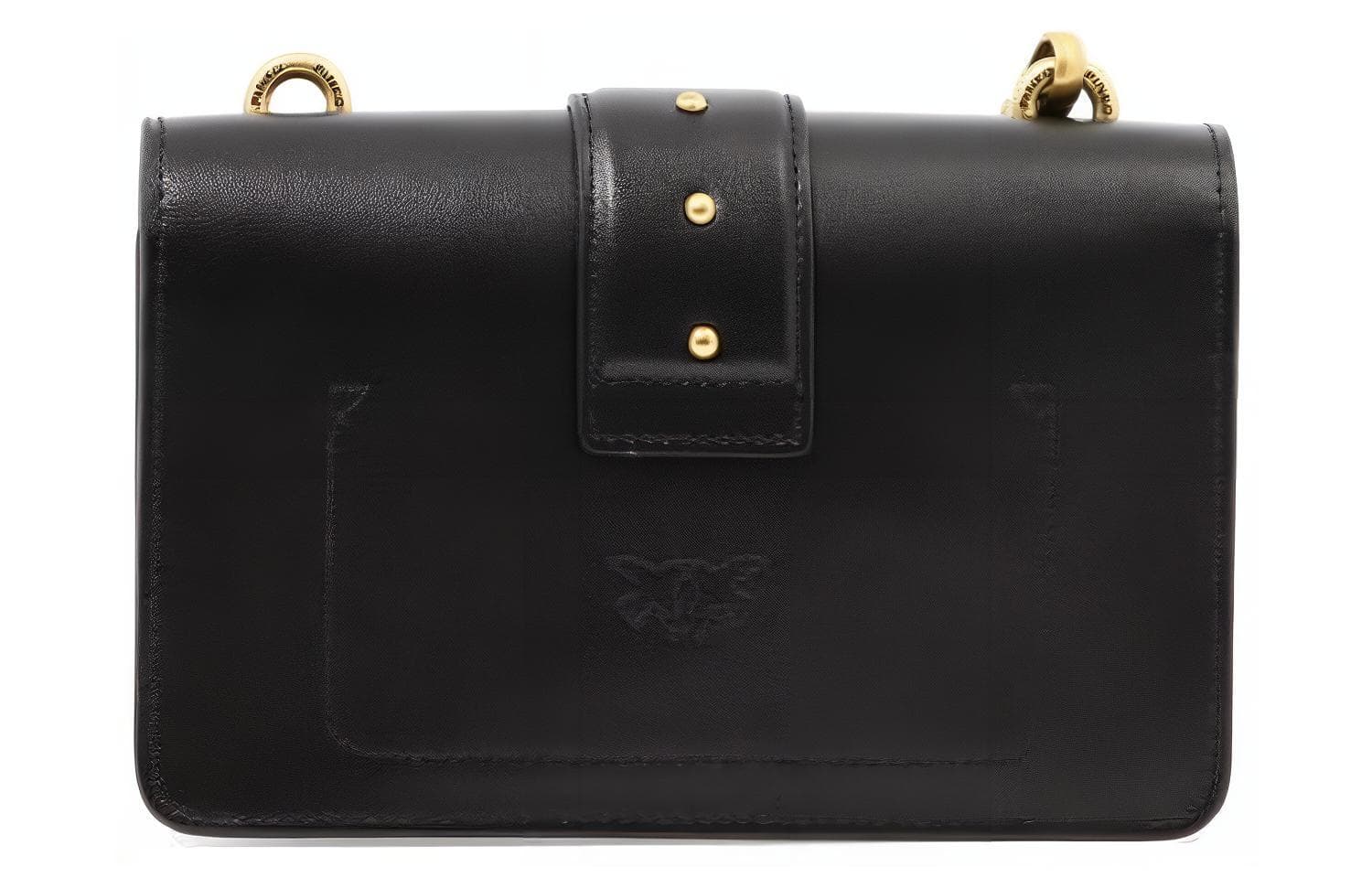 Мини-сумка PINKO Classic Bird Buckle Chain Shoulder Bag Black - изображение 2