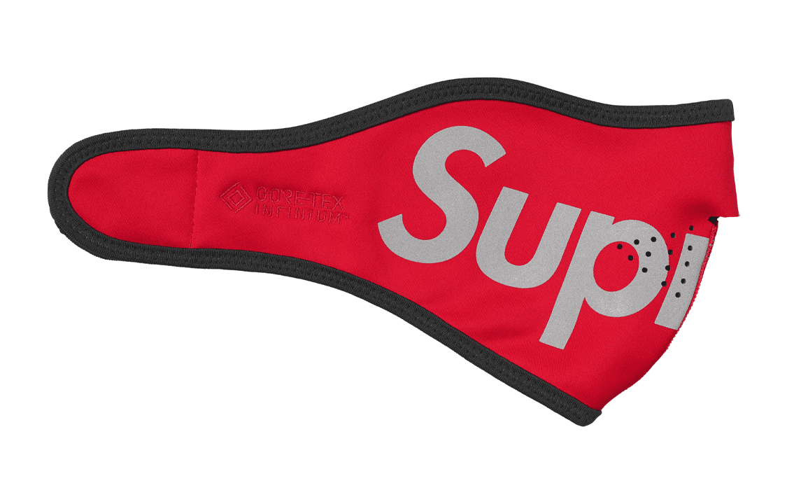 Маска Supreme WINDSTOPPER® Facemask Red - изображение 2