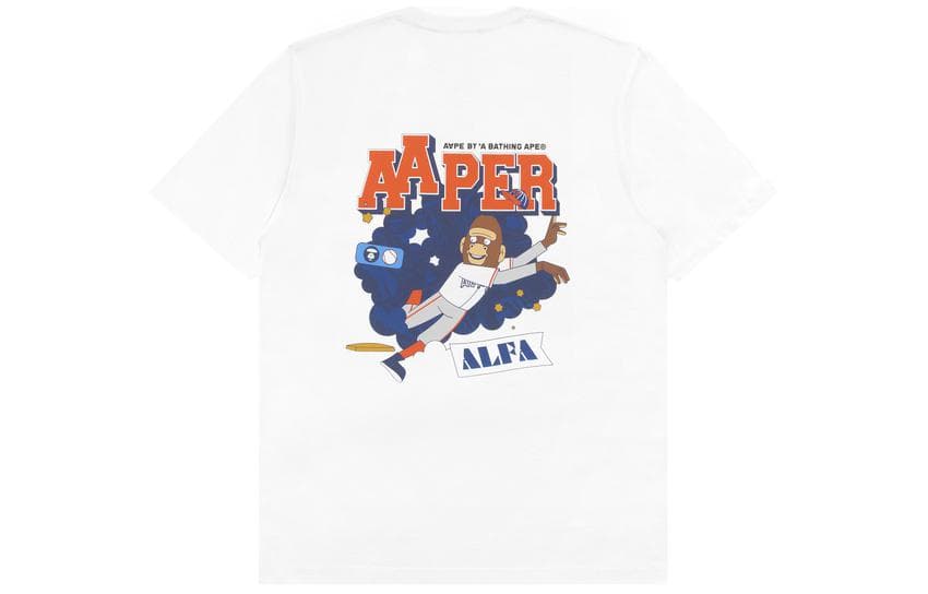 Футболка Aape x Rob Flowers T - изображение 2