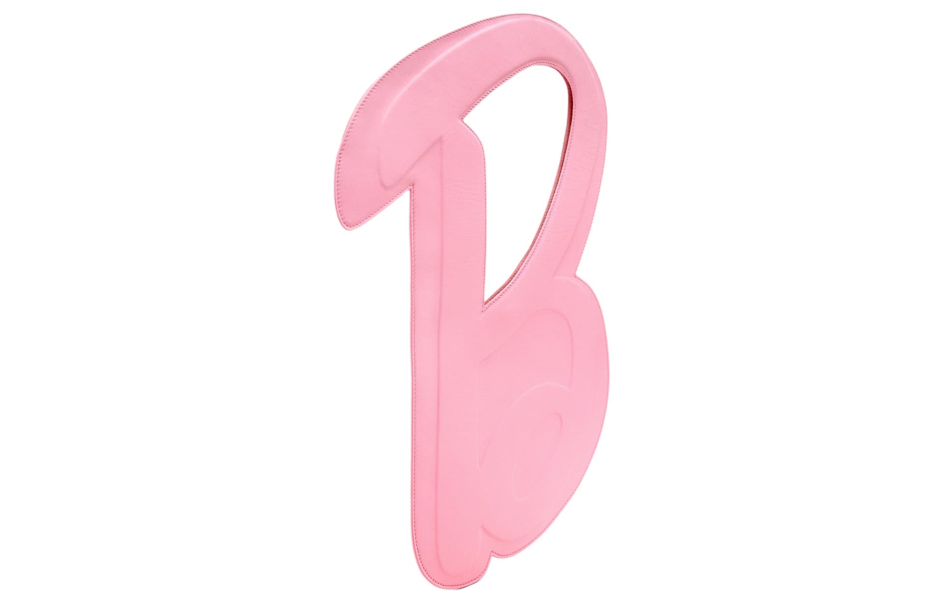 Мини-сумка ZARA x Barbie Pink Leather Shoulder Bag - изображение 2