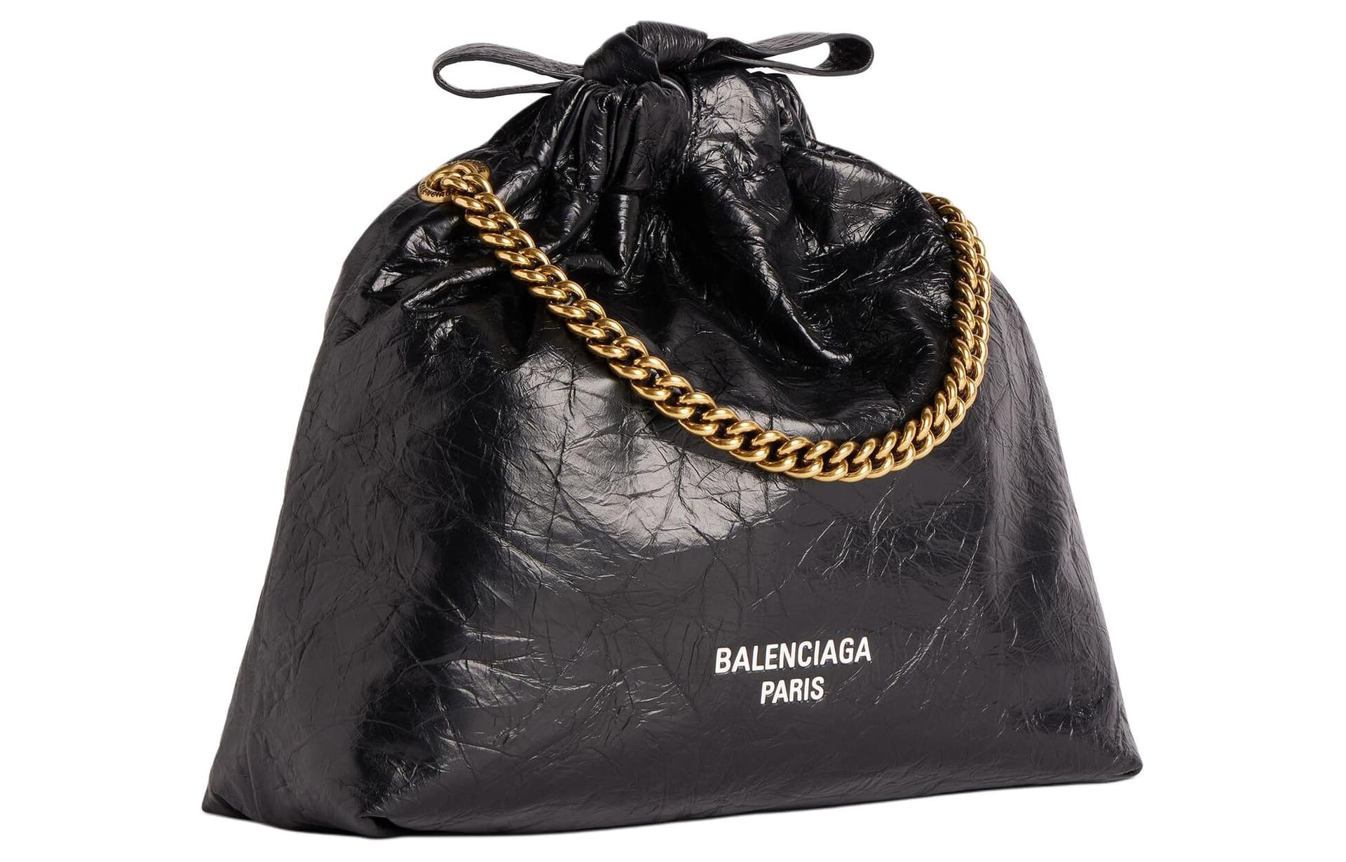 Мини-сумка Balenciaga Crush XS Black - изображение 2