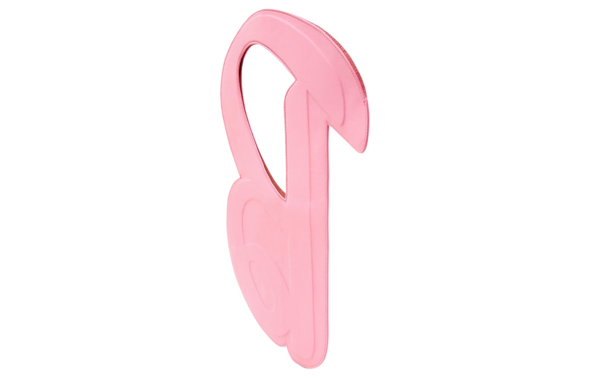 Мини-сумка ZARA x Barbie Pink Leather Shoulder Bag - изображение 3