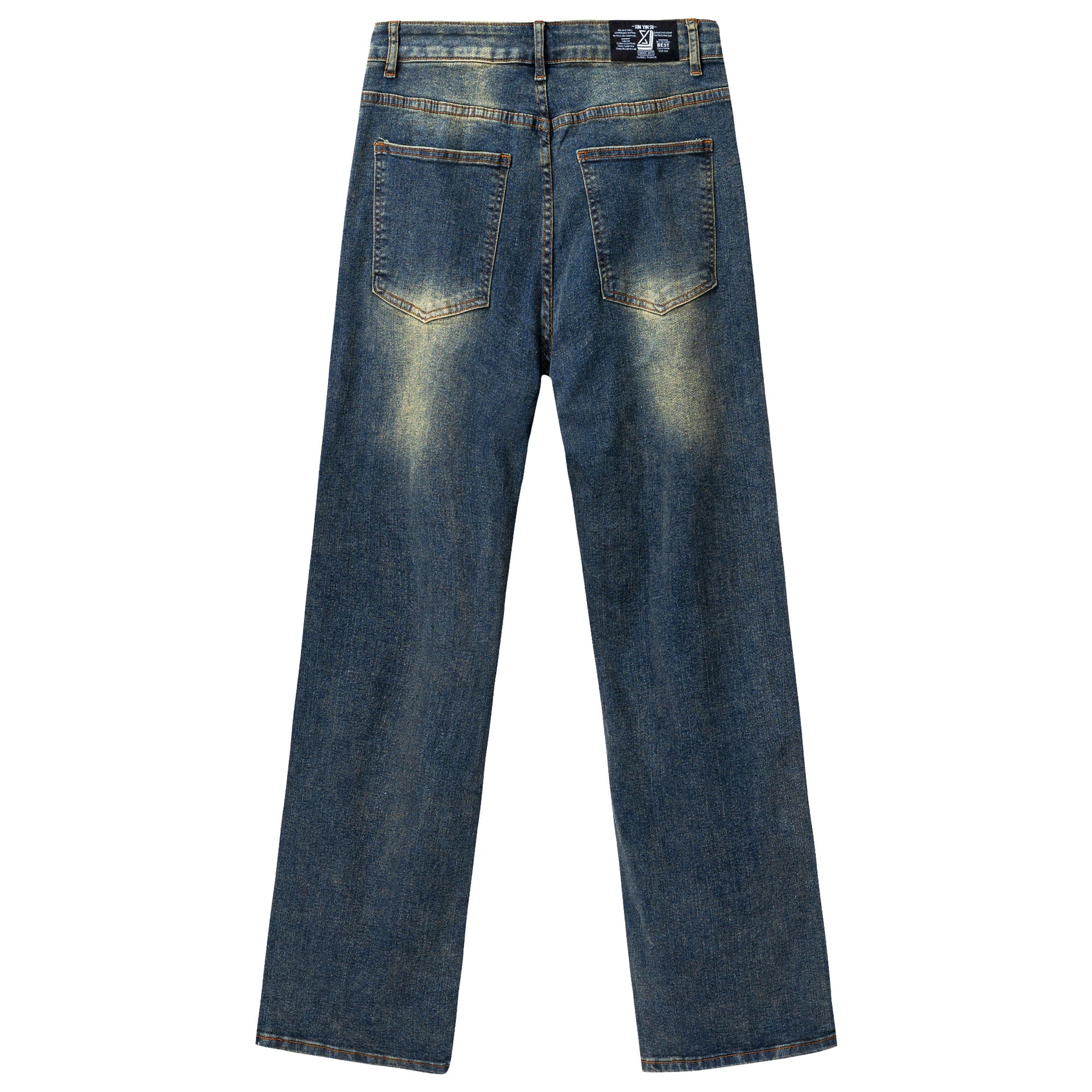 Штаны XINYINSU Vintage Straight Jeans - изображение 2