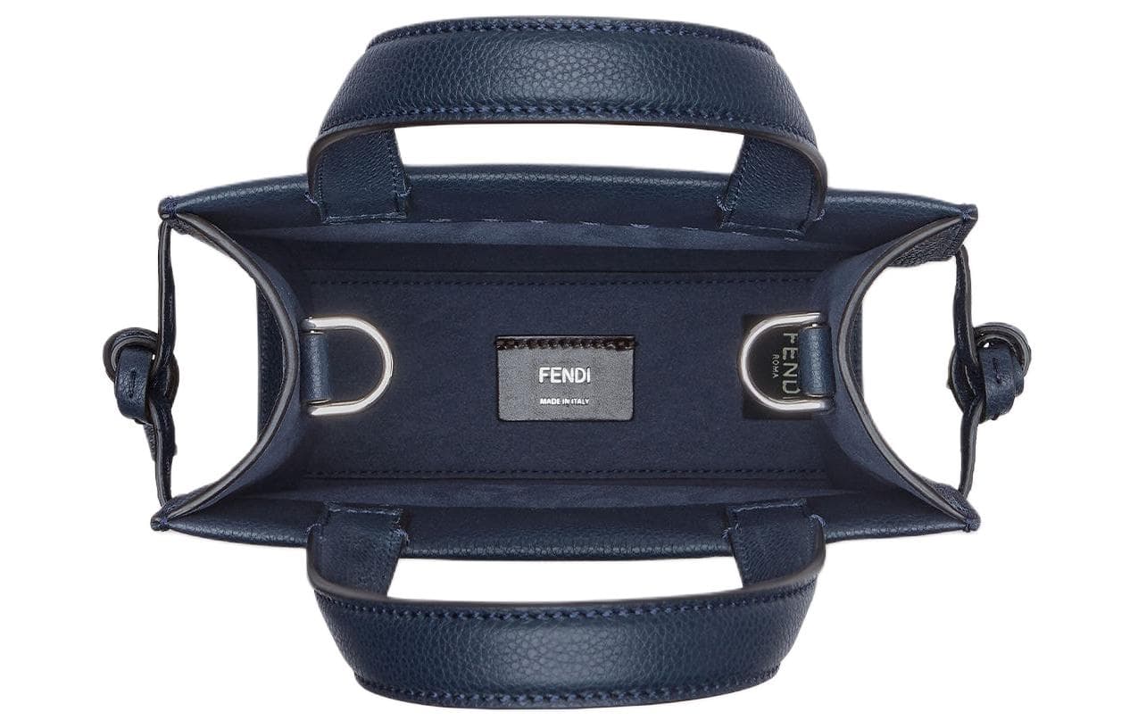 Сумка Fendi Go To Mini Shoulder Bag Navy - изображение 4