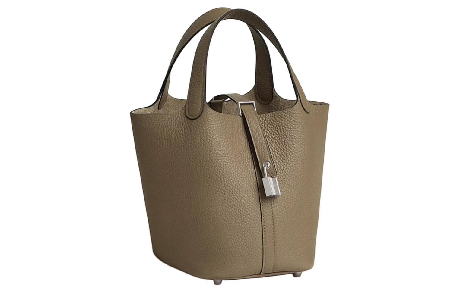 Сумка HERMES Picotin Lock 18 Clemence 8Q - изображение 4