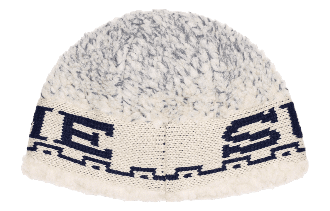 Шапка Supreme FW23 WEEK 18 SHERPA LOGO BEANIE - - изображение 2
