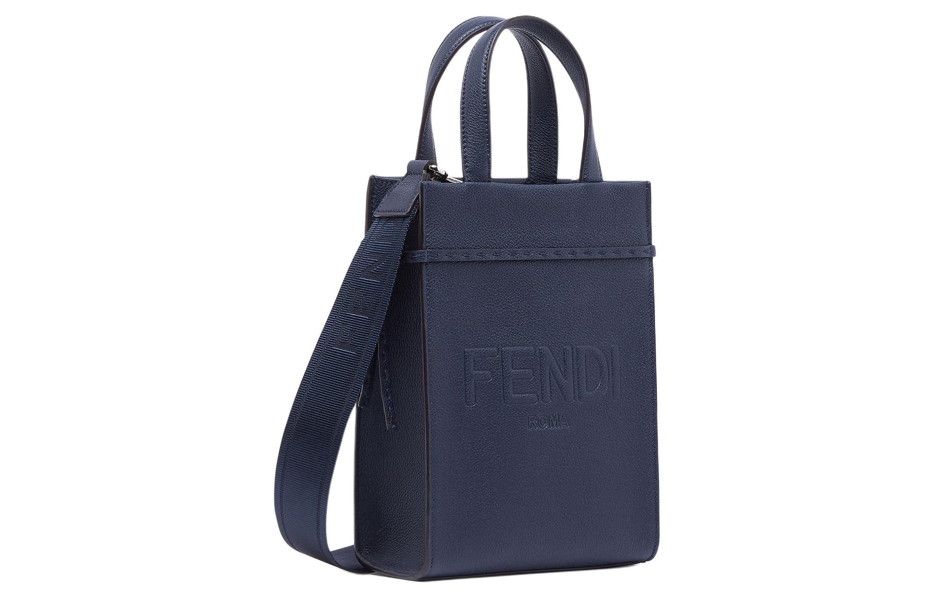 Сумка Fendi Go To Mini Shoulder Bag Navy - изображение 2