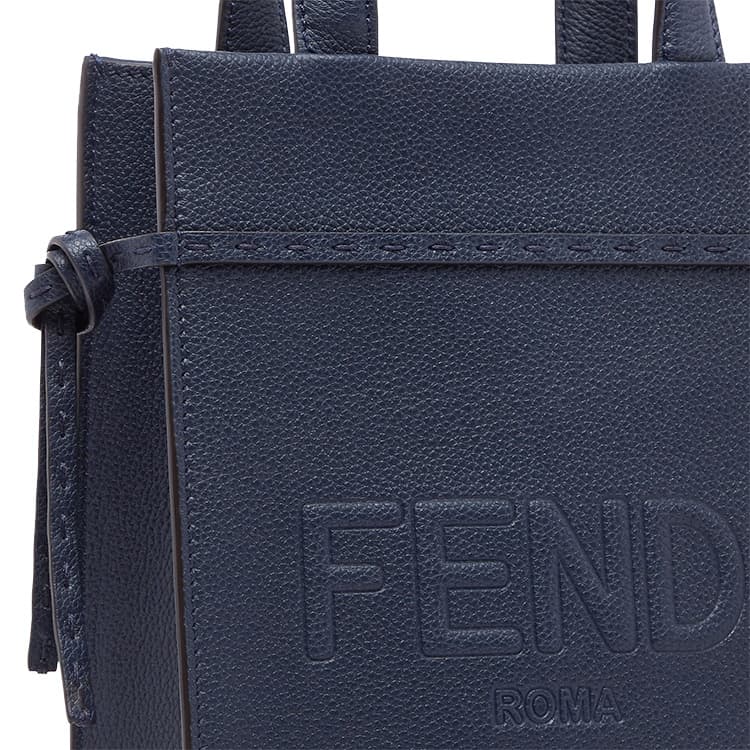 Сумка Fendi Go To Mini Shoulder Bag Navy - изображение 5