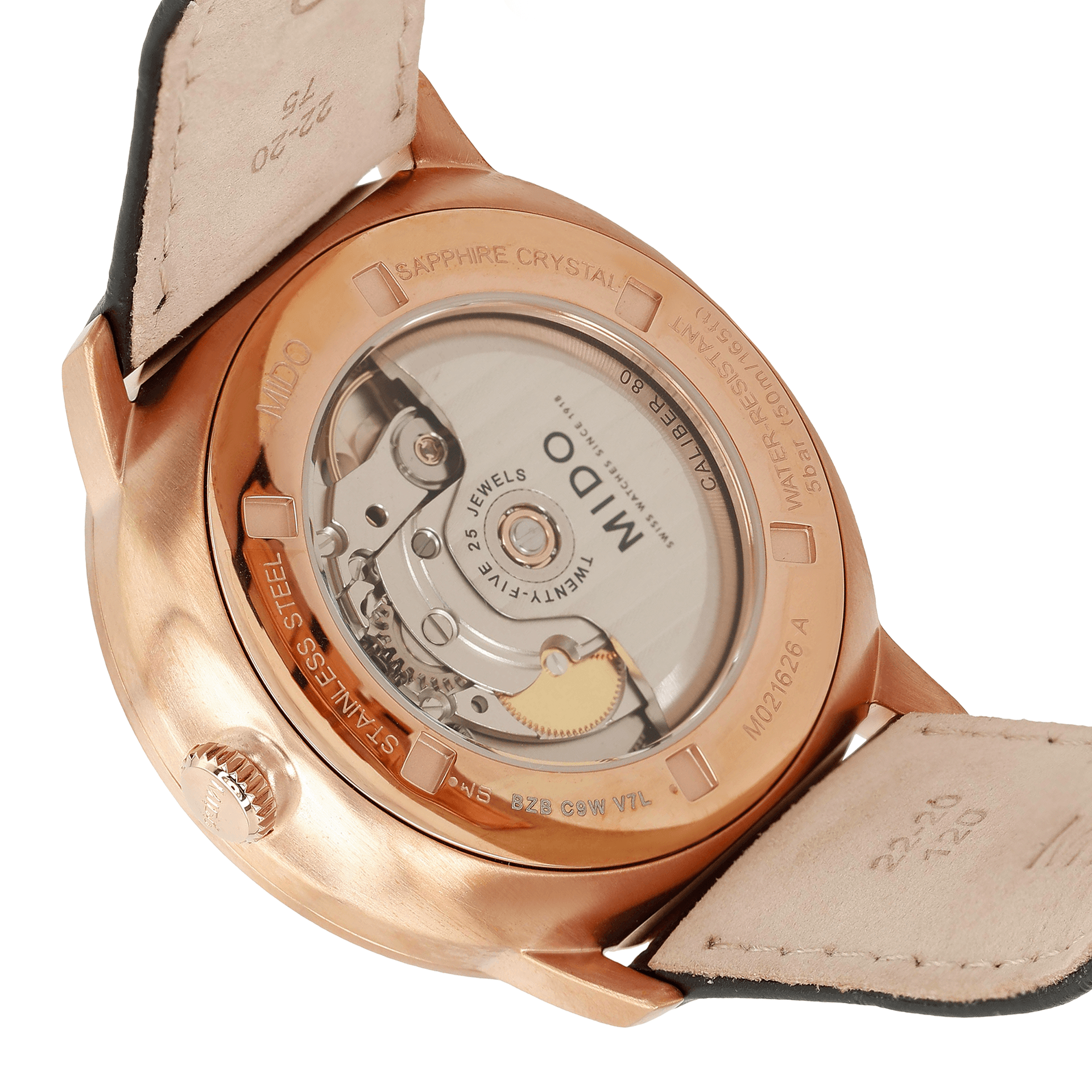 Часы MIDO Commander 42mm M021.626.36.051.00 - изображение 4
