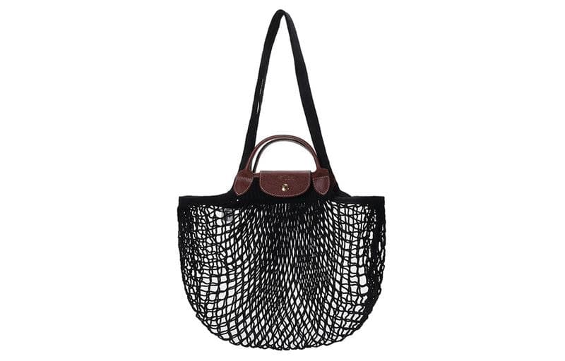 Сумка Longchamp Le Pliage Filet Navy - изображение 4