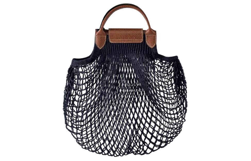 Сумка Longchamp Le Pliage Filet Navy - изображение 5