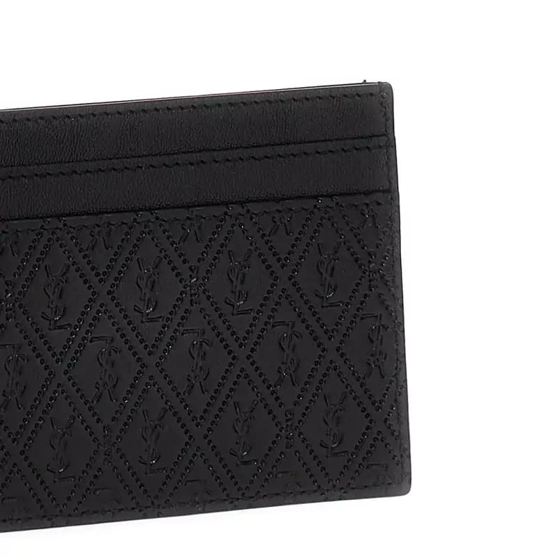 Картхолдер SAINT LAURENT YSL Monogram All Over - изображение 5