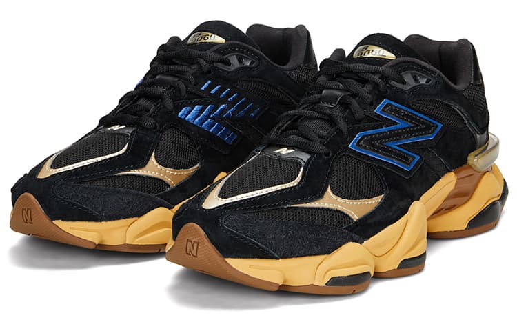 Кроссовки New Balance 9060 Black Yellow - изображение 3