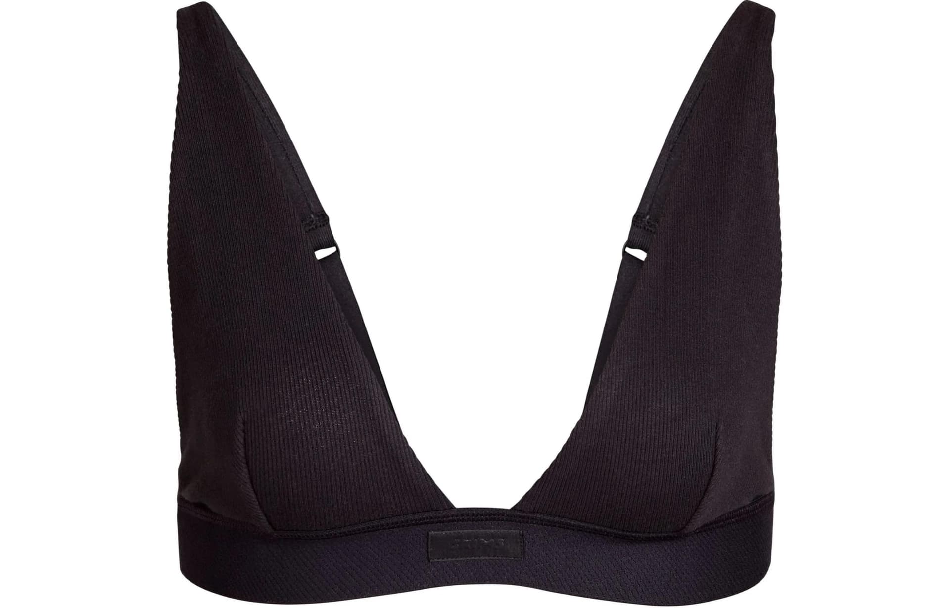 Бюстгальтер SKIMS COTTON RIB PLUNGE BRALETTE V - изображение 1