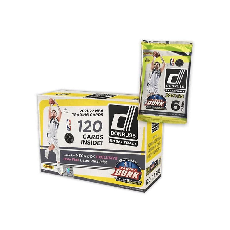Коллекционные карточки PANINI NBA 2021-22 Donruss Mega Box - изображение 2
