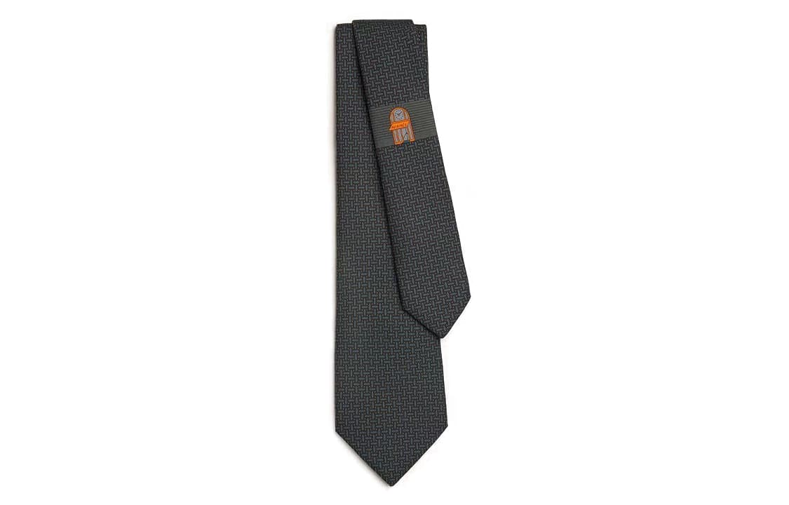 Галстук HERMES Logo - изображение 1
