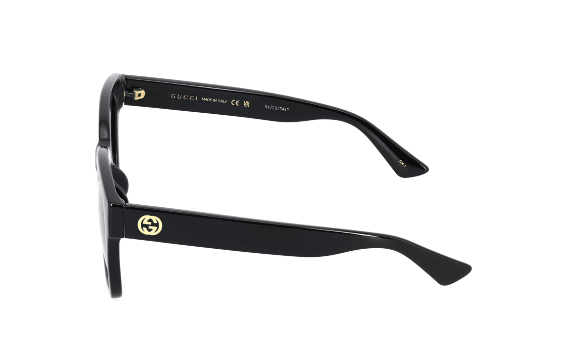 Солнцезащитные очки Gucci Logo Series Black/Dark Gray - изображение 3
