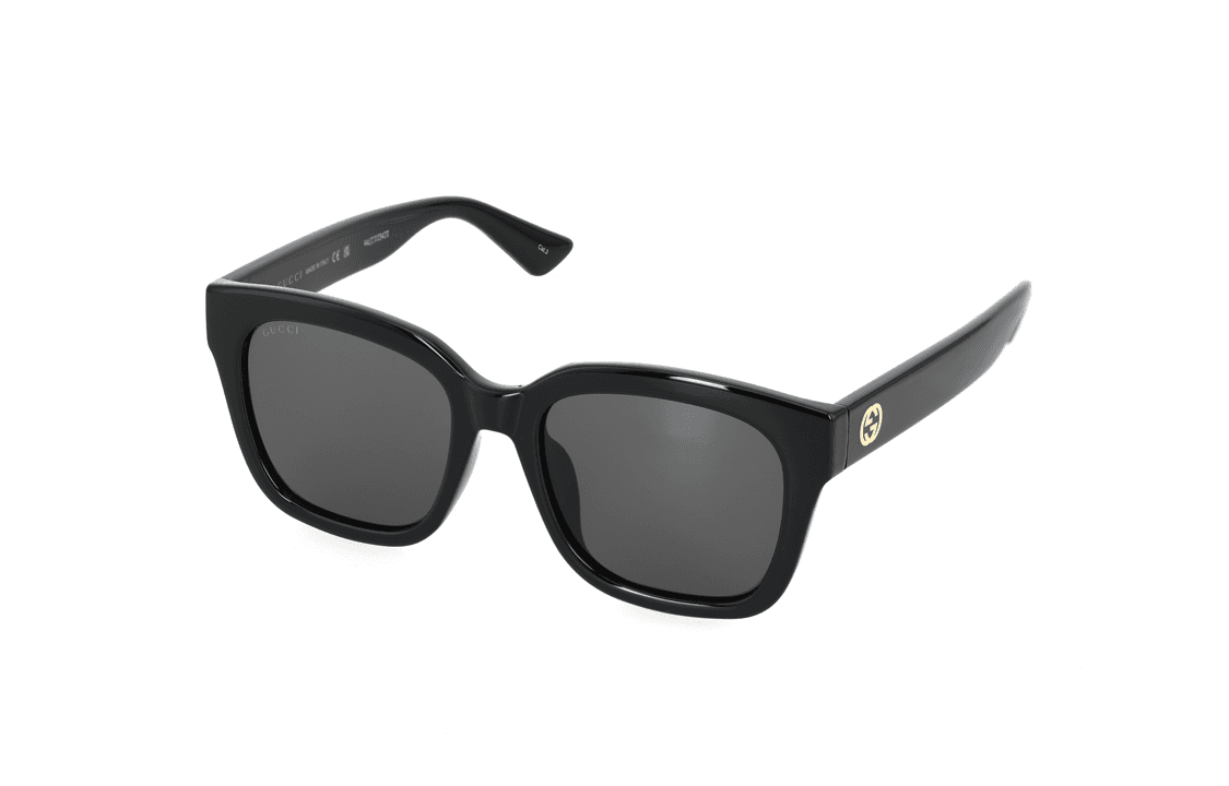 Солнцезащитные очки Gucci Logo Series Black/Dark Gray - изображение 5
