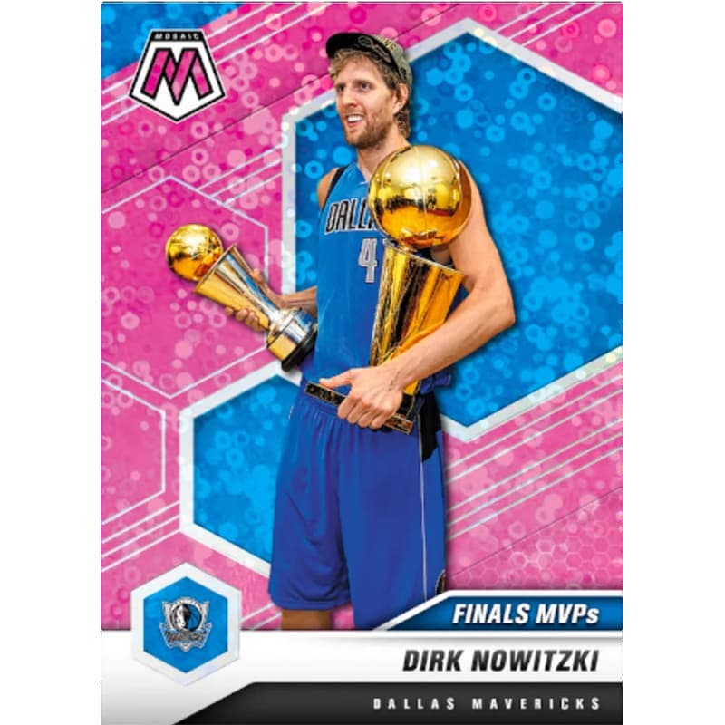 Коллекционные карточки PANINI NBA 2020-21 Mosaic Hanger Box - изображение 2