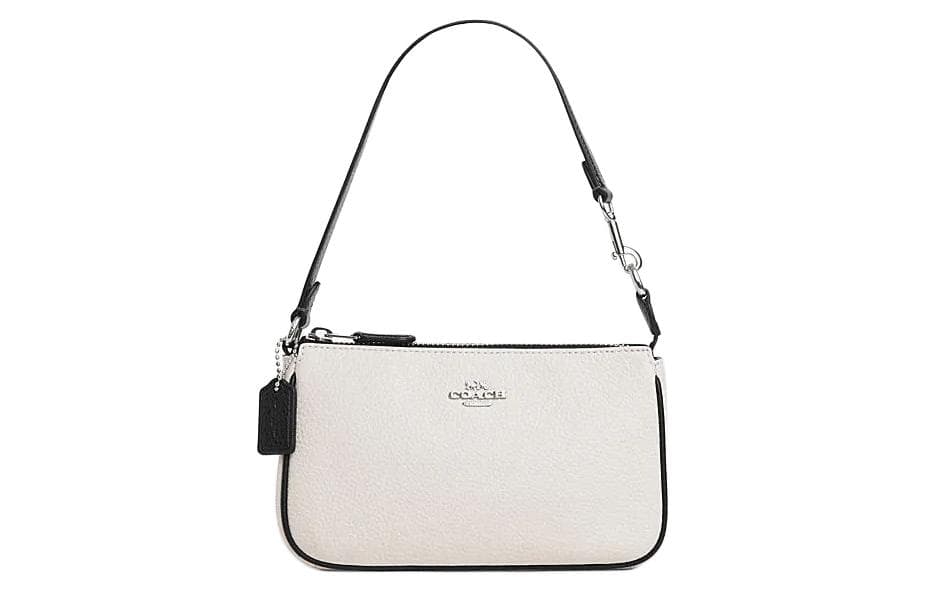 Мини-сумка COACH Nolita 19 White - изображение 1