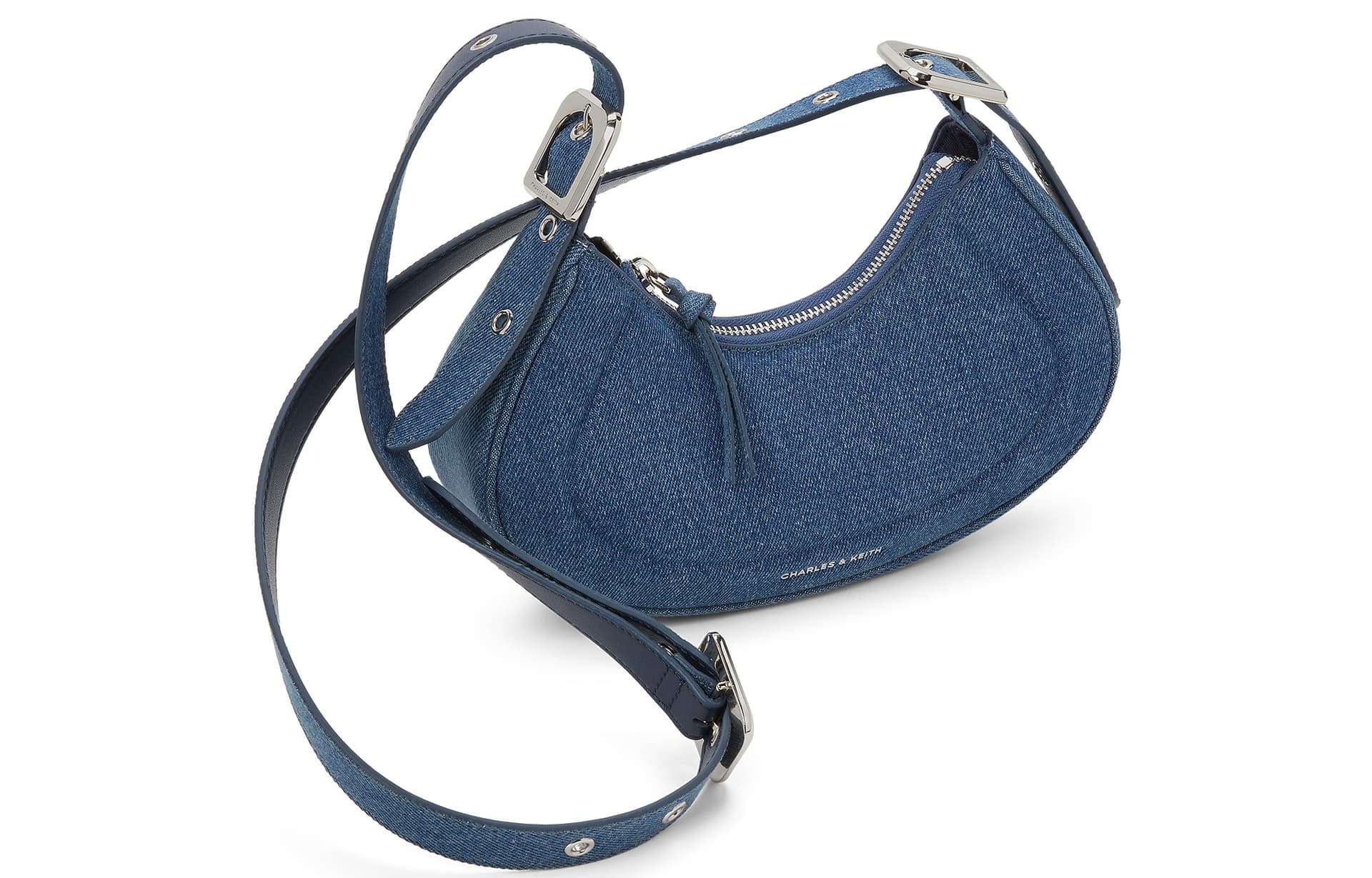 Мини-сумка CHARLESKEITH Petra Denim Blue - изображение 3