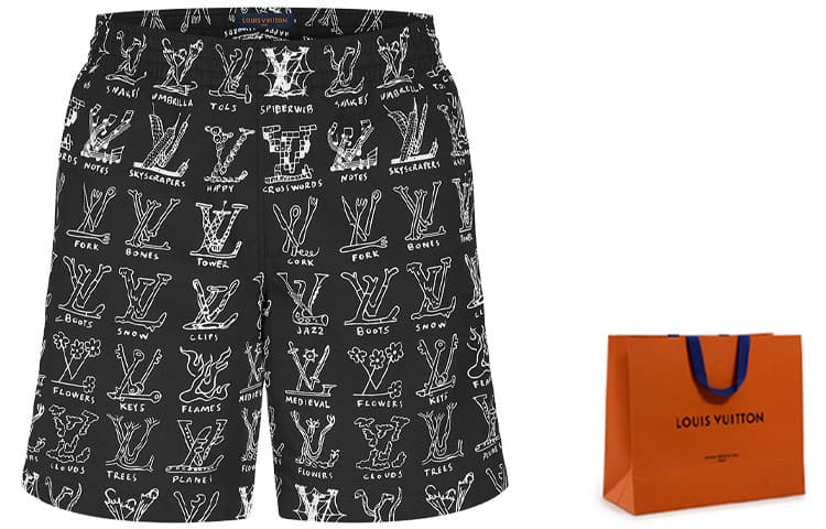 Шорты LOUIS VUITTON cartoons - изображение 2