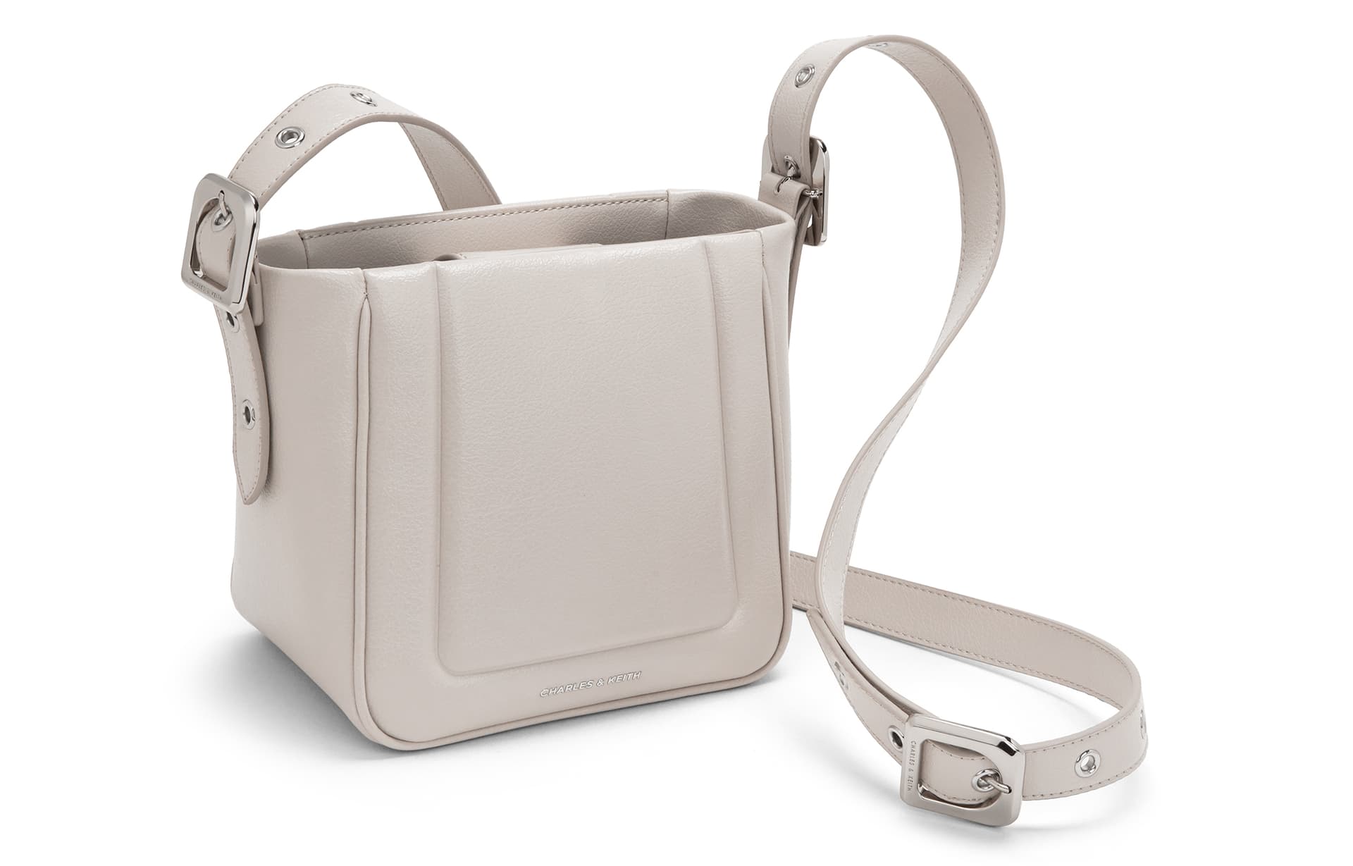 Сумка через плечо CHARLESKEITH PU NoirOatSilver - изображение 3
