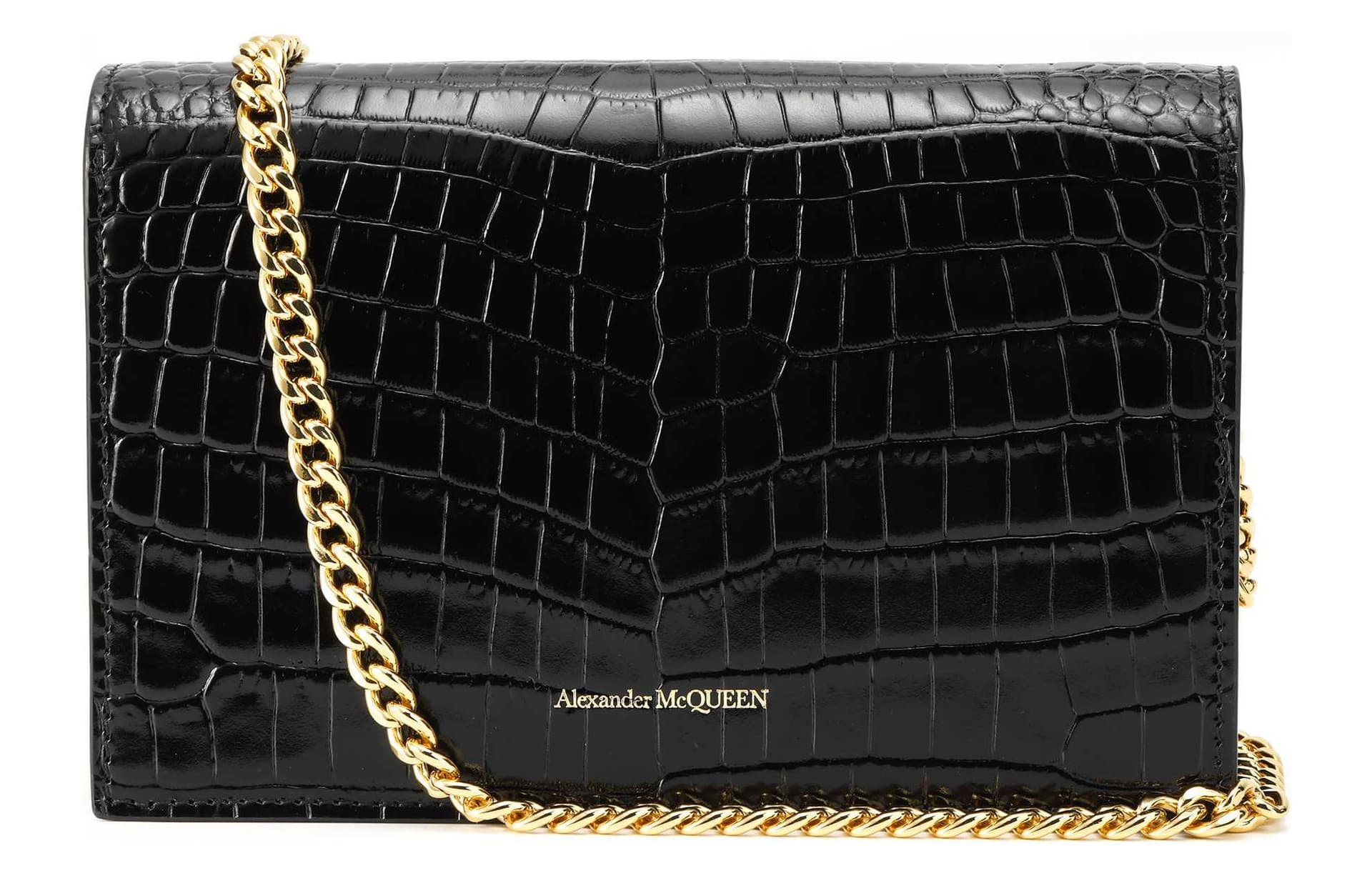 Сумка через плечо Alexander McQueen McQ Chain Bag Black - изображение 5