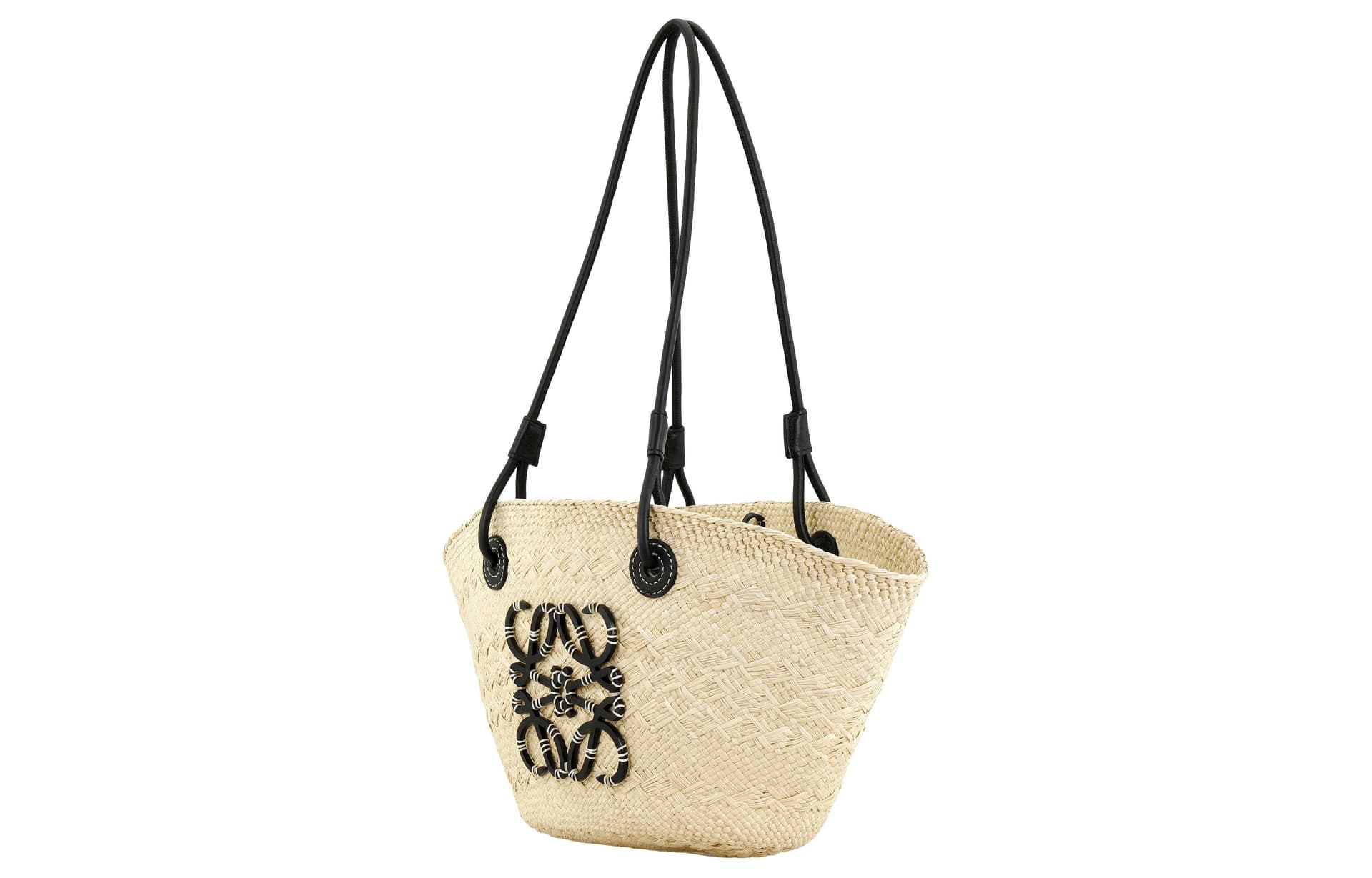 Мини-сумка LOEWE Anagram Basket Black - изображение 2