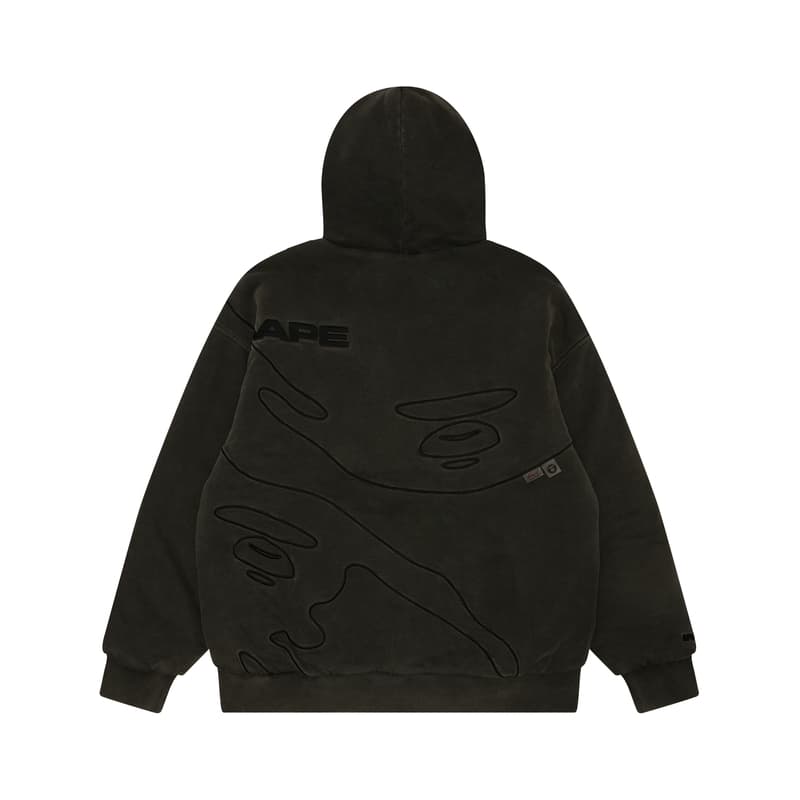 Худи Aape Hoodie Black - изображение 2