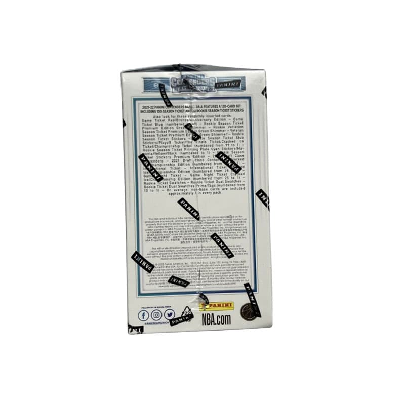 Коллекционные карточки PANINI 2021-22 Contenders Basketball Trading Cards Blaster Box - изображение 5