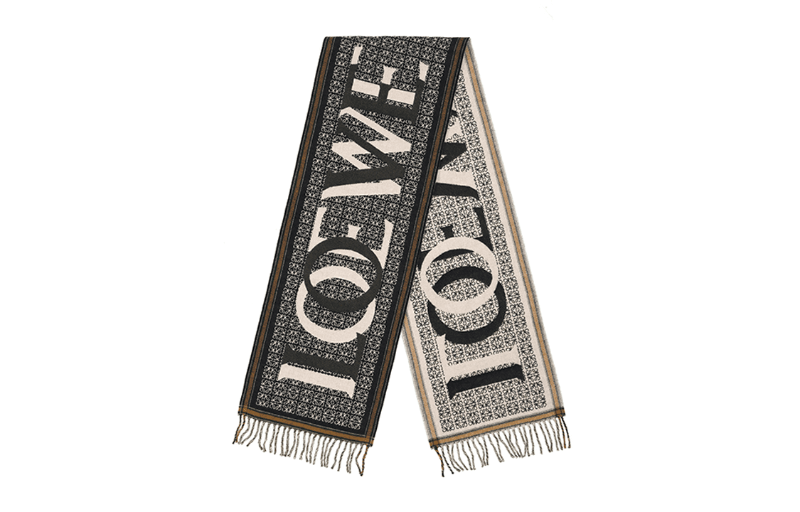 Шарф LOEWE Scarf Blue - изображение 2