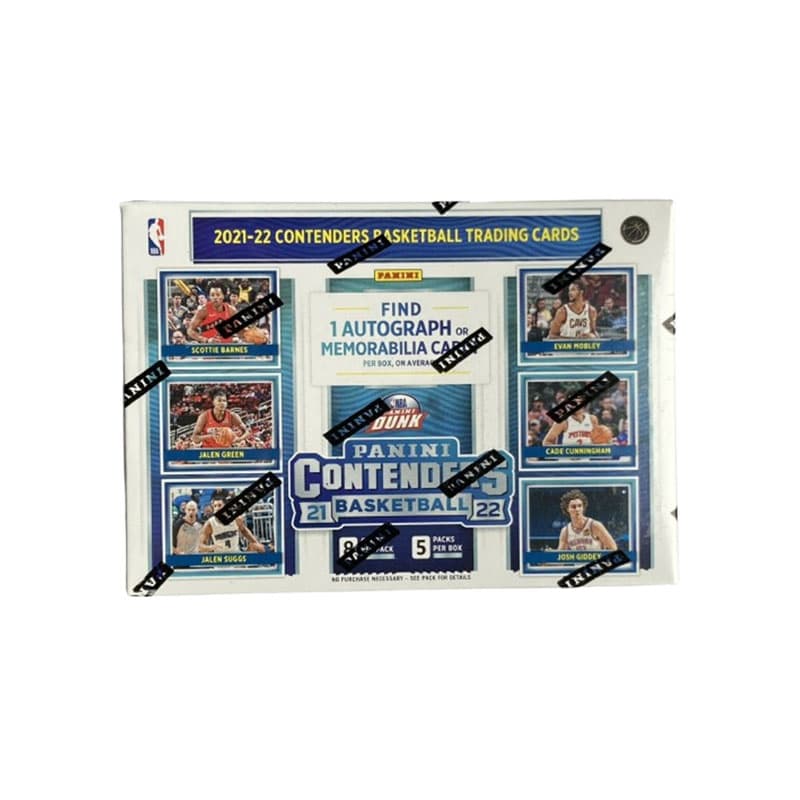 Коллекционные карточки PANINI 2021-22 Contenders Basketball Trading Cards Blaster Box - изображение 1