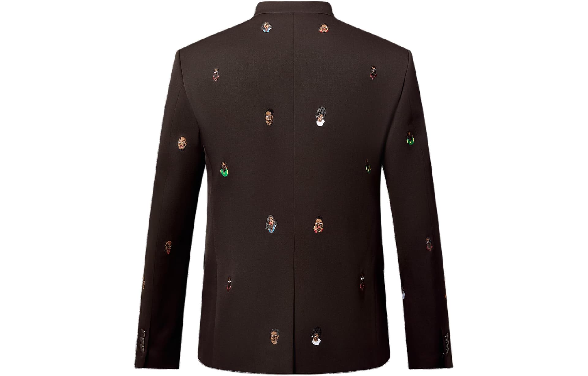 Куртка Louis Vuitton SS24 Embroidered Jacket Brown - изображение 2